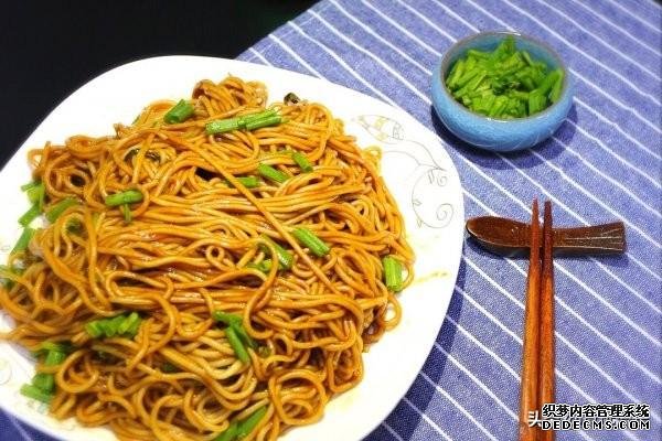 蔥油拌面的做法