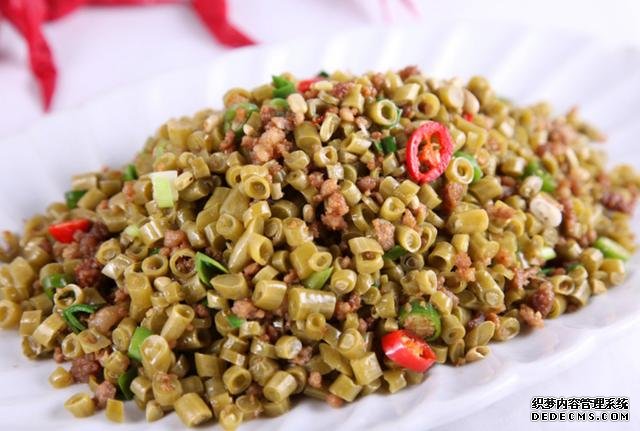家常下飯美味——酸豆角肉沫，一頓讓我吃兩碗飯