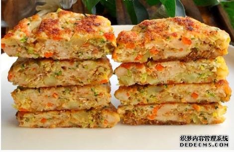 無限極美味產(chǎn)品：好吃不胖時蔬雞肉餅，0基礎一學就會