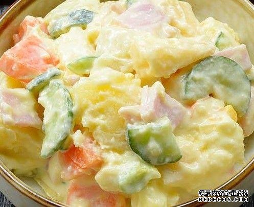 春節(jié)后可以開(kāi)始考慮減重了，日式土豆沙拉，味鮮色美低脂又飽腹