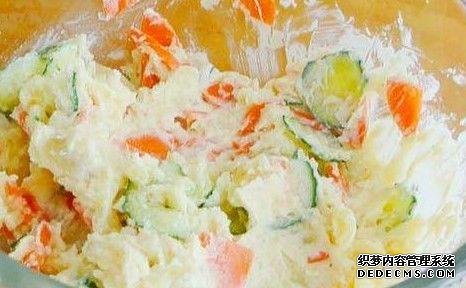 春節(jié)后可以開(kāi)始考慮減重了，日式土豆沙拉，味鮮色美低脂又飽腹