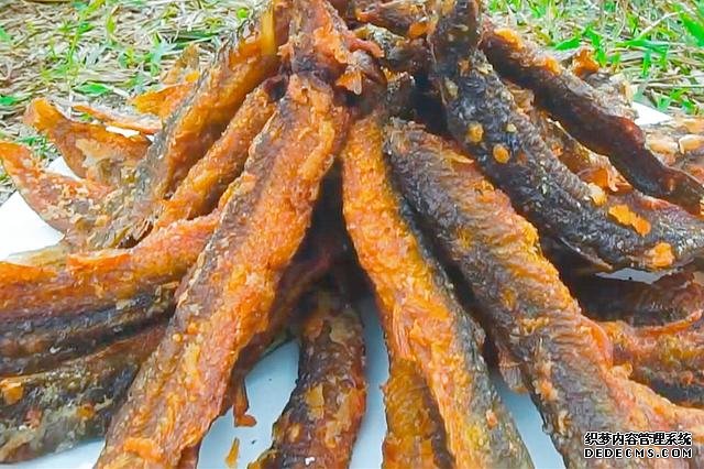 春節(jié)宅家中，捉了盆“水中人參”，寬油大火炸到焦香，很下飯