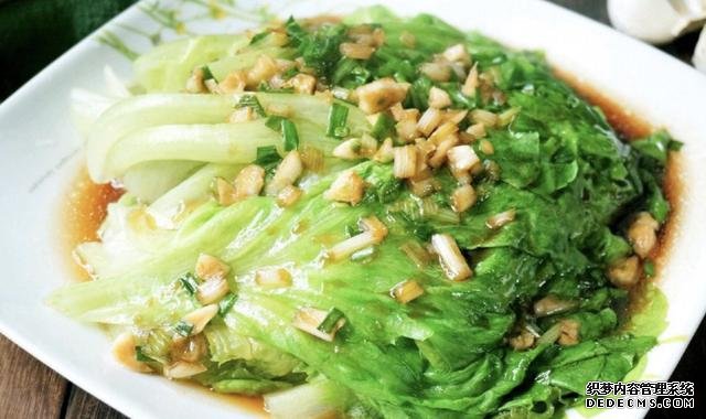 最正宗的蠔油生菜，快手簡單還減肥，2塊錢就能做一盤