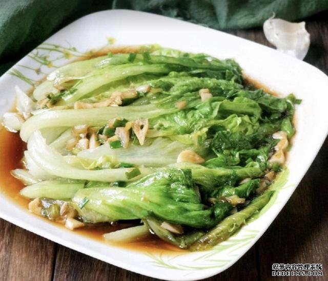 最正宗的蠔油生菜，快手簡單還減肥，2塊錢就能做一盤
