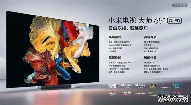 高端電視也有性價(jià)比 小米首款OLED電視大師系列發(fā)布 售價(jià)12999元