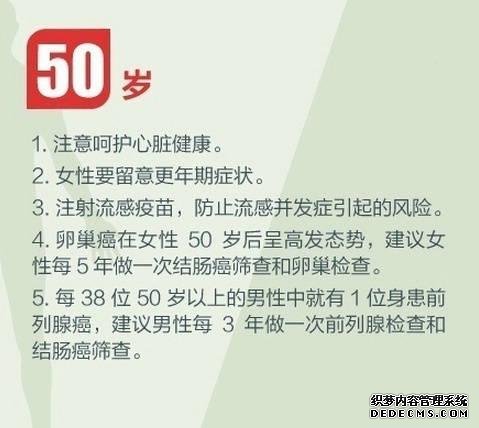 健身養(yǎng)生教程 人生必做的健康功課，人在各個年齡段需要注意什么