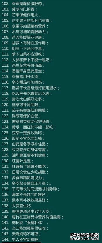 170個(gè)健康小常識(shí)，看看你知道多少？收藏一下吧！